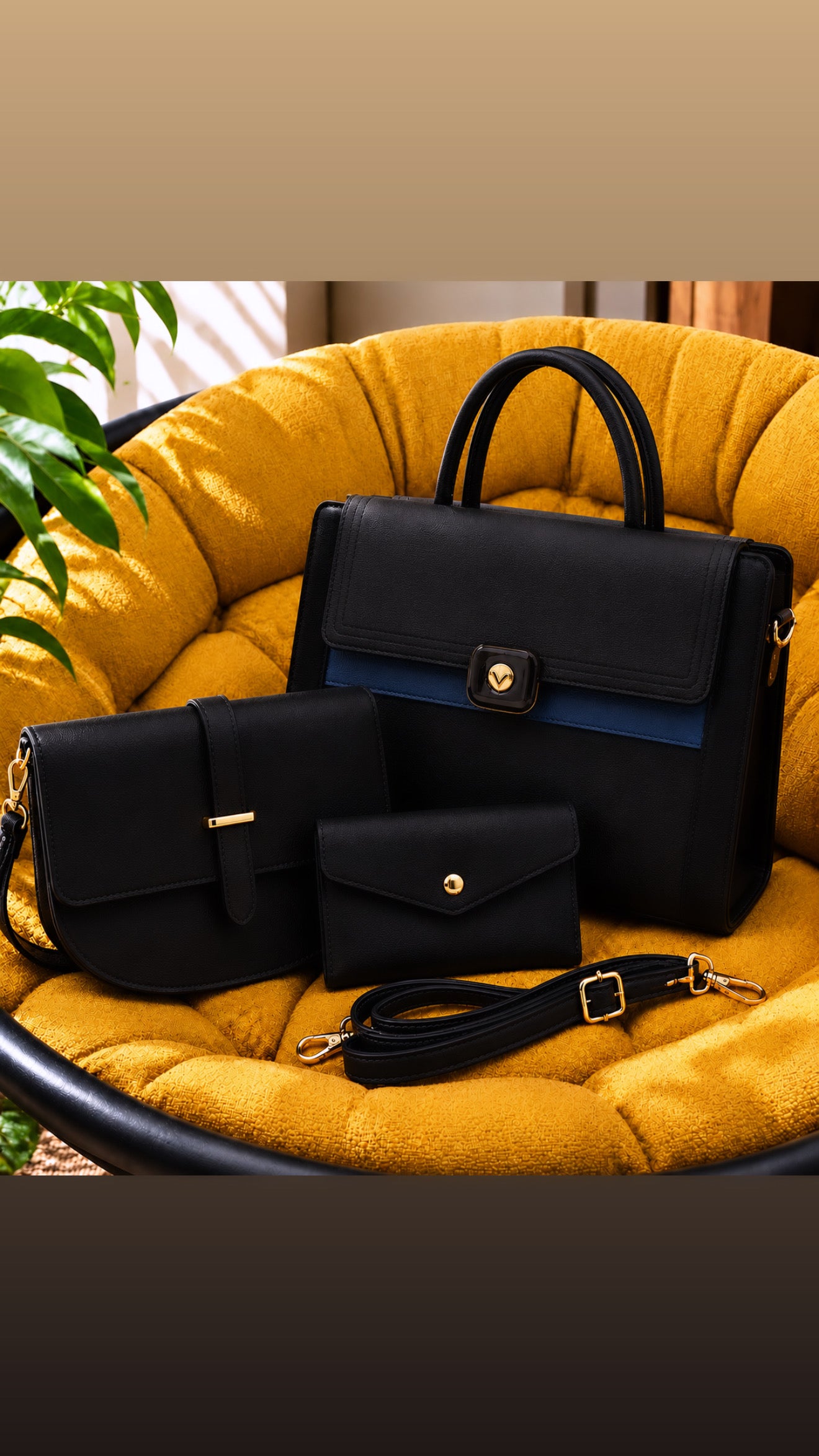 Sac 3 en 1 Élégance Chic 🤎