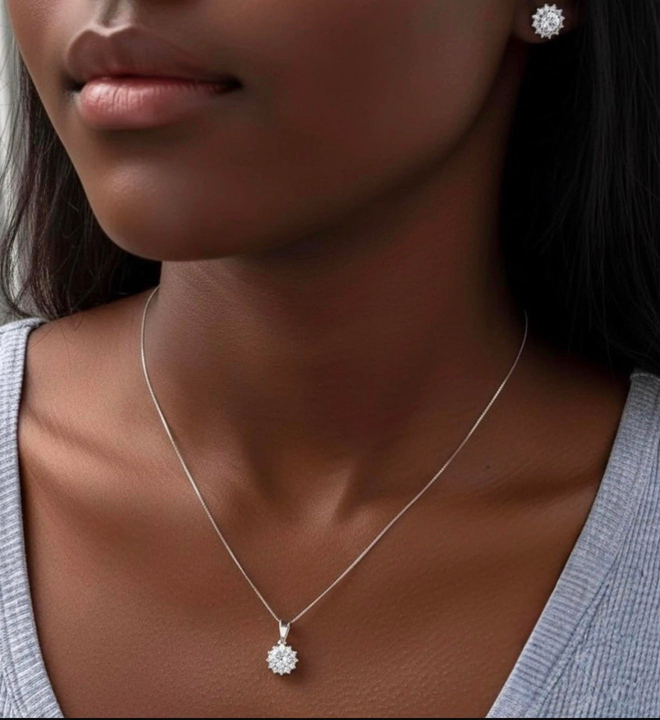 Ensemble Fleur Saphir
